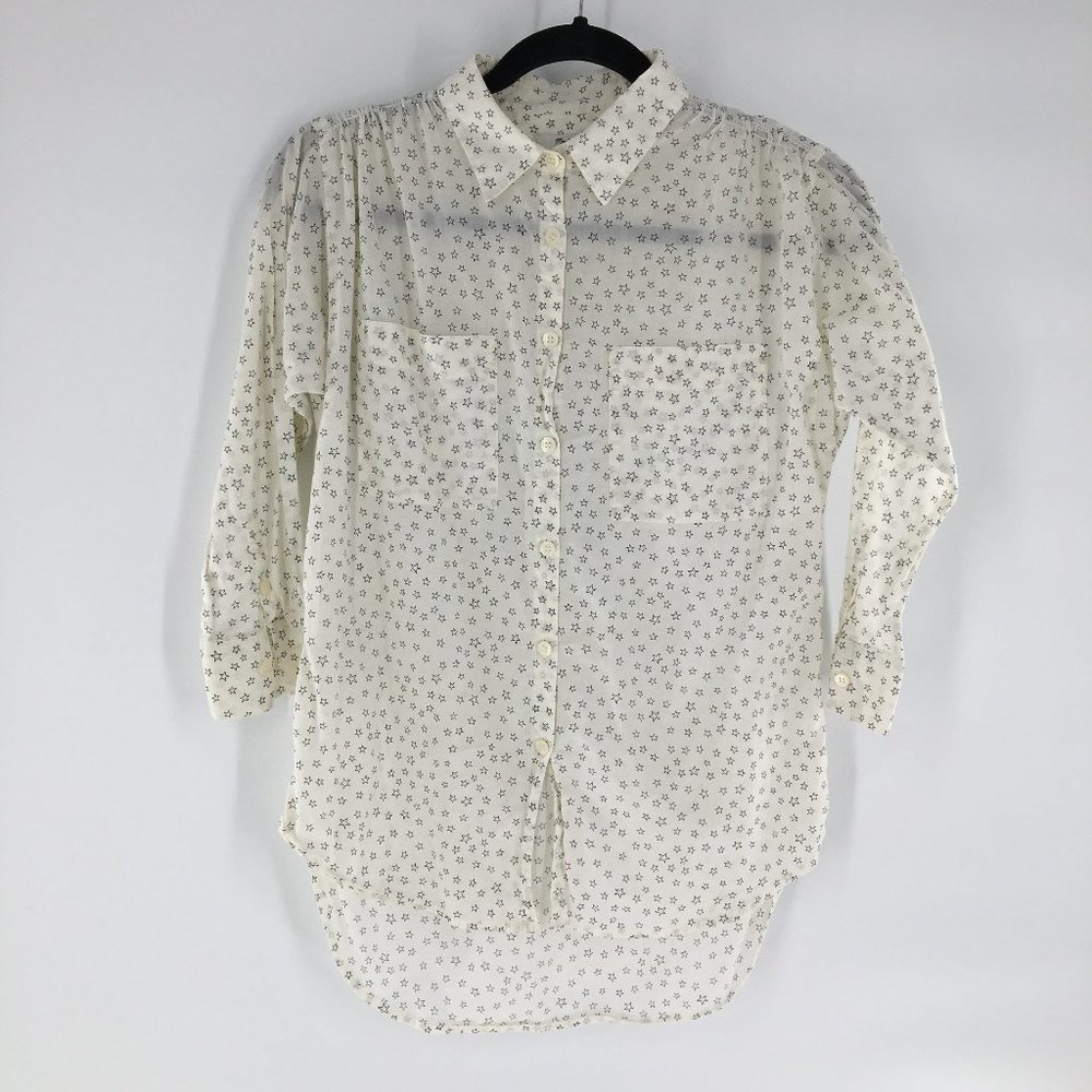 MADEWELL Star Print Button Down Shirt (W2-167) ⁂